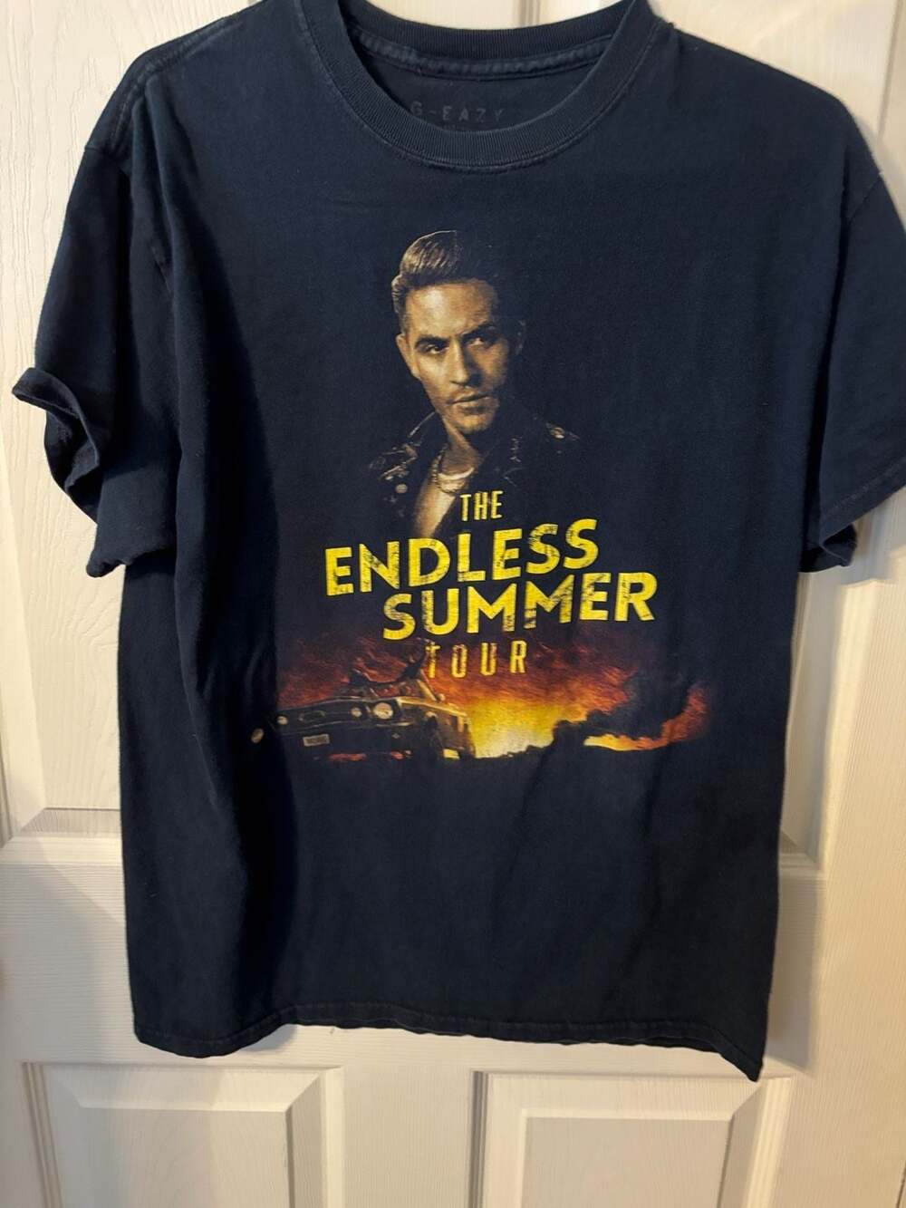 G-Eazy The Endless Summer Tour Graphic T-Shirt Size Medium